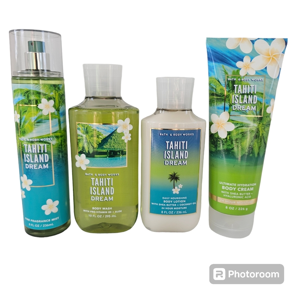 Bath and Body Works Tahiti Island Dream Set